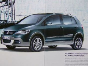 VW CrossGolf5 Prospekt Oktober 2007 1K1 NEU