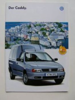 VW Caddy Prospekt Juli 1997 NEU