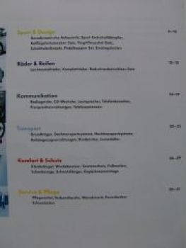 VW New Beetle +Cabriolet Original Zubehör Prospekt 11/2003