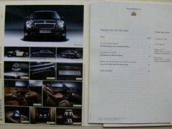 Maybach Zeppelin Pressemappe IAA 2009 Frankfurt