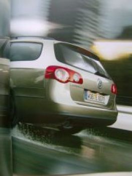 VW Passat Variant Prospekt 3C5 +Preisliste Oktober 2006