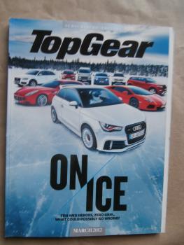 Top Gear 3/2012 Aston Martin Vanquish,A1 Quattro, RS3, RS4 Avant, Dacia Duster 1.5DCI vs. Land Rover Defender 110,Mini Roadster