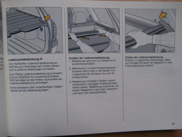 Opel Vectra B +Caravan +CD Exklusiv +Sport Handbuch Januar 1997