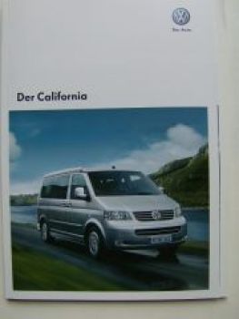 VW T5 California Prospekt Januar 2006 +Preisliste NEU