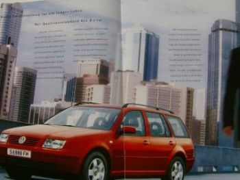 VW Bora & Variant 1J2 1J6 Juni 2000 Prospekt Österreich