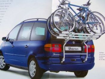 VW Sharan Original Zubehör Prospekt 7M8 September 1999