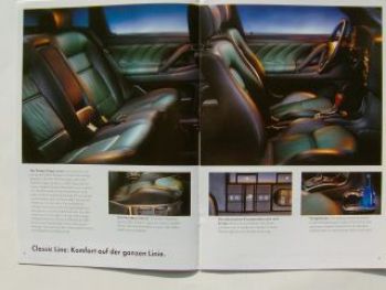 VW Passat +Variant 3A2 3A5 Classic Line Prospekt Januar 1996
