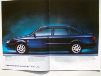 VW Passat +Variant 3A2 3A5 Classic Line Prospekt Januar 1996
