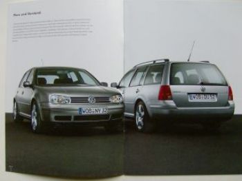 VW Golf4 & Variant GT Sport Mai 2003 Prospekt 1J1 1J5