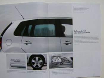 VW Polo Black/Silver Edition Prospekt 9N3 Oktober 2008 NEU