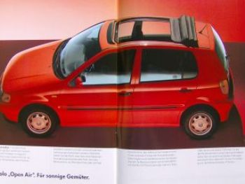 VW Polo Prospekt 6N1 Oktober 1998 +Highline +16V +Open Air