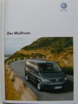 VW T5 Multivan Prospekt Mai 2007 7HM 7HF