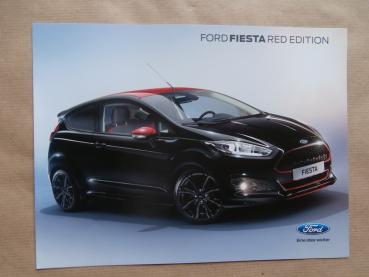 Ford Fiesta Red Edition Prospekt März 2014