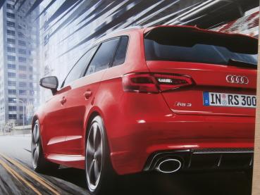 Audi RS 3 Sportback Buch März 2015 +Preisliste NEU