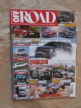 Off Road 3/2017 GLC 250 Coupé, Subaru XV vs. Mitsubishi ASX,Wangler 75th Anniversary, Jimny,Grand Cherokee, Countryman,Ignis,SJ 413,