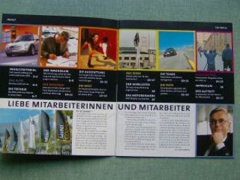 Mini Magazin für Mitarbeiter zum Serienstart Rarität