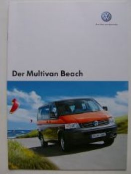 VW T5 Multivan Beach 7HM 7HF Prospekt Mai 2006