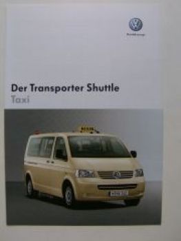 VW T5 Transporter Shuttle Taxi Prospekt September 2004