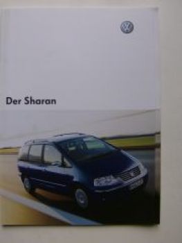 VW Sharan Prospekt Mai 2004 7M6 7M9 +Highline +Family