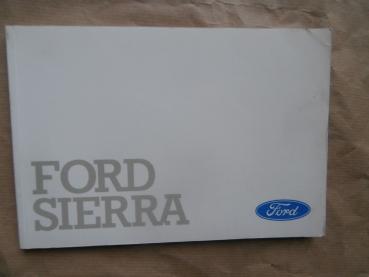 Ford Sierra +Cosworth 2.9i Betriebsanleitung 1989