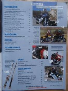 Motorradfahrer 3/2001 Yamaha FJR 1300,FZS 1000,BMW R 1150R,Ducati MH 900e