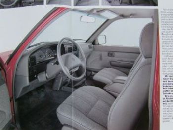 VW Taro 4X4 Prospekt Dezember 1995 NEU