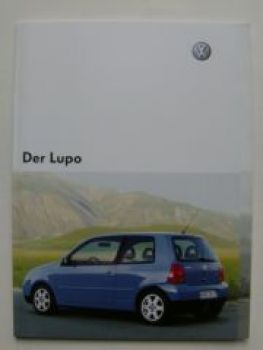 VW Lupo 6X1 6E1 Mai 2003 Prospekt
