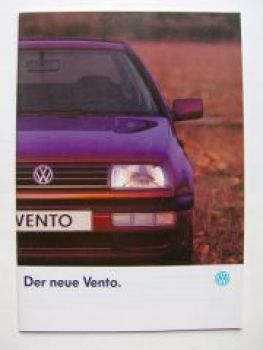 VW Vento Prospekt 1H2 September 1996 NEU