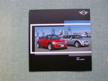 BMW Mini Prospekt +Cabrio 2005 R50 R53