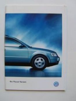 VW Passat Variant Prospekt 3B5 Oktober 1997 NEU