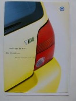 VW Preisliste 3L Lupo TDI 6X1 6E1 Juli 1999 NEU