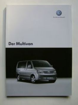 VW T5 Multivan 7HM 7HF Prospekt Dezember 2006