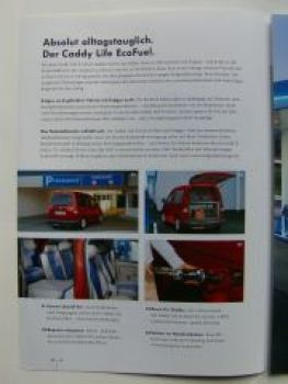 VW Caddy Life EcoFuel Prospekt April 2006 2KB 2KJ