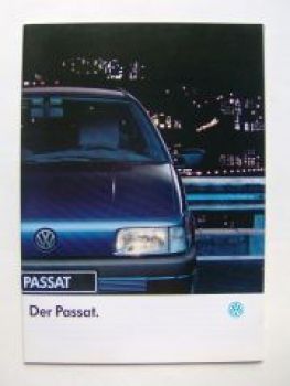 VW Passat Limousine Typ 35i Prospekt August 1993