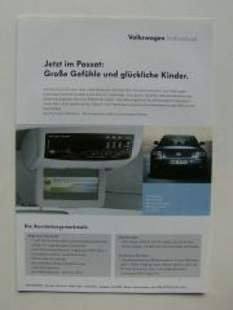 VW Passat Individual Prospektblatt Juli 2004 3C2