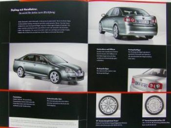 VW Jetta Style-Paket Prospekt Juli 2005 1K2 Zubehör
