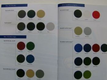 VW Golf3 Cabriolet 1E7 Prospekt Österreich Juni 2000