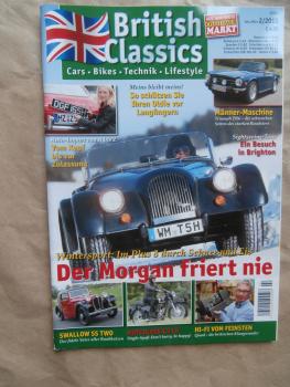 British Classics 2/2013 Triumph TR6, Morgan Plus 8,Swallow SS Two, Matchless G3 LS,