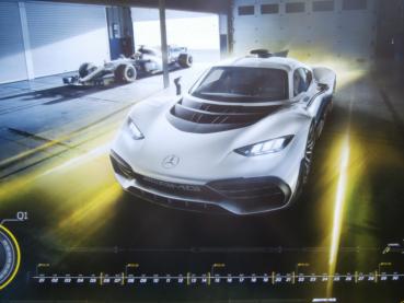 AMG Mercedes Benz Future Performance Kalender 2018 Project One 49x70cm Großformat