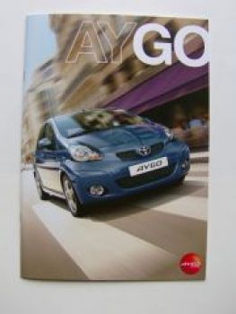 Toyota Aygo Prospekt Februar 2009 +Preisliste