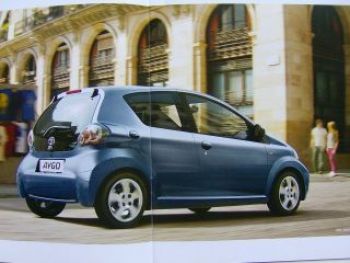 Toyota Aygo Prospekt Februar 2009 +Preisliste