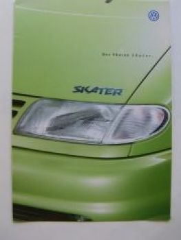 VW Sharan Skater Sonderprospekt 7M8 Oktober 1998