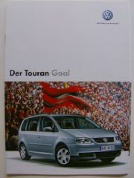 VW Touran Goal Pospekt 1T1 Januar 2006 +Preisliste NEU