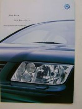 VW Preisliste Bora 1J2 Januar 1999