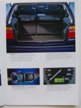 VW Golf3 1H1 Prospekt Mai 1997 +Special +Zubehör NEU