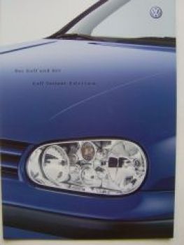 VW Golf4 & Variant Edition Prospekt Juni 2000 1J1 1J5