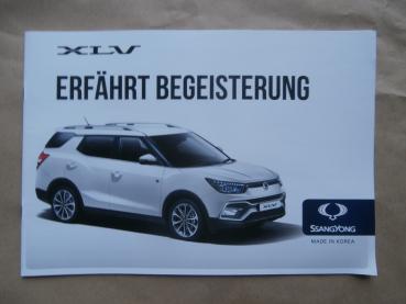 SsangYong XLV Crystal Quartz Sapphire Prospekt Juni 2016