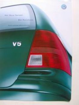 VW Preisliste Bora Variant 1J6 September 2000
