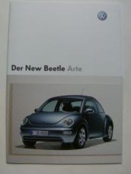 VW New Beetle Arte Prospekt 9C1 1C1 August 2003 NEU