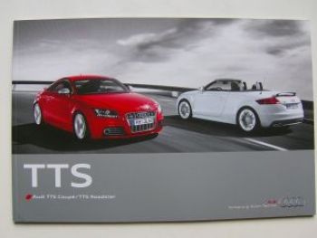 Audi TTS Coupe/Roadster Prospekt September 2009 NEU
